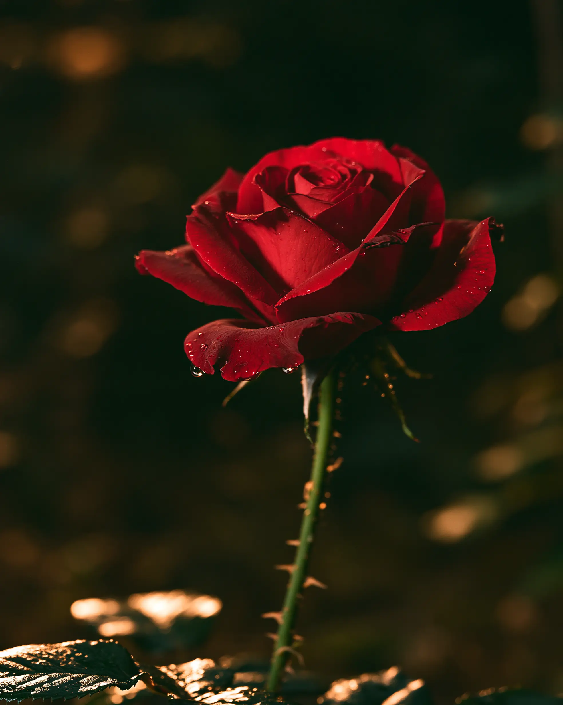 a rose flower
